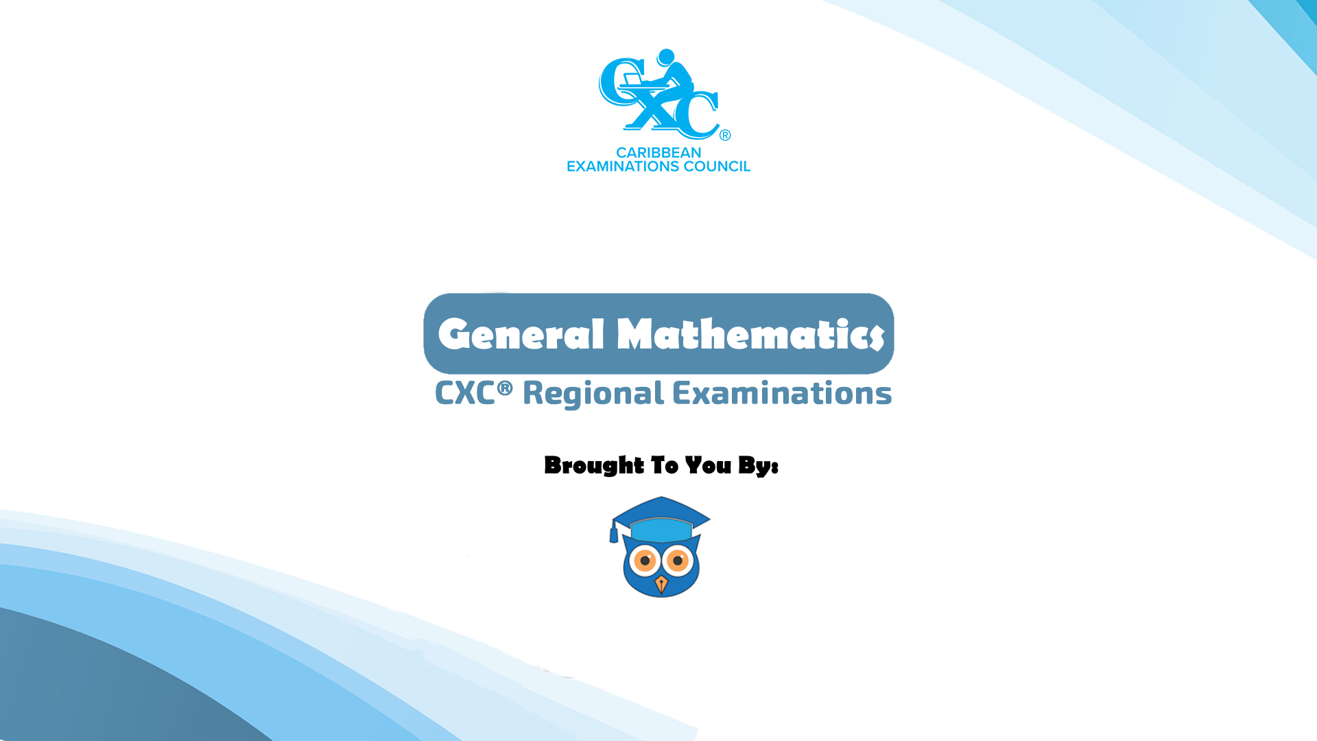 CSEC General Mathematics